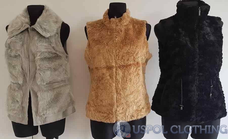 SZTUCZNE FUTERKA/KAMIZELKI PREMIUM FAUX JACKETS